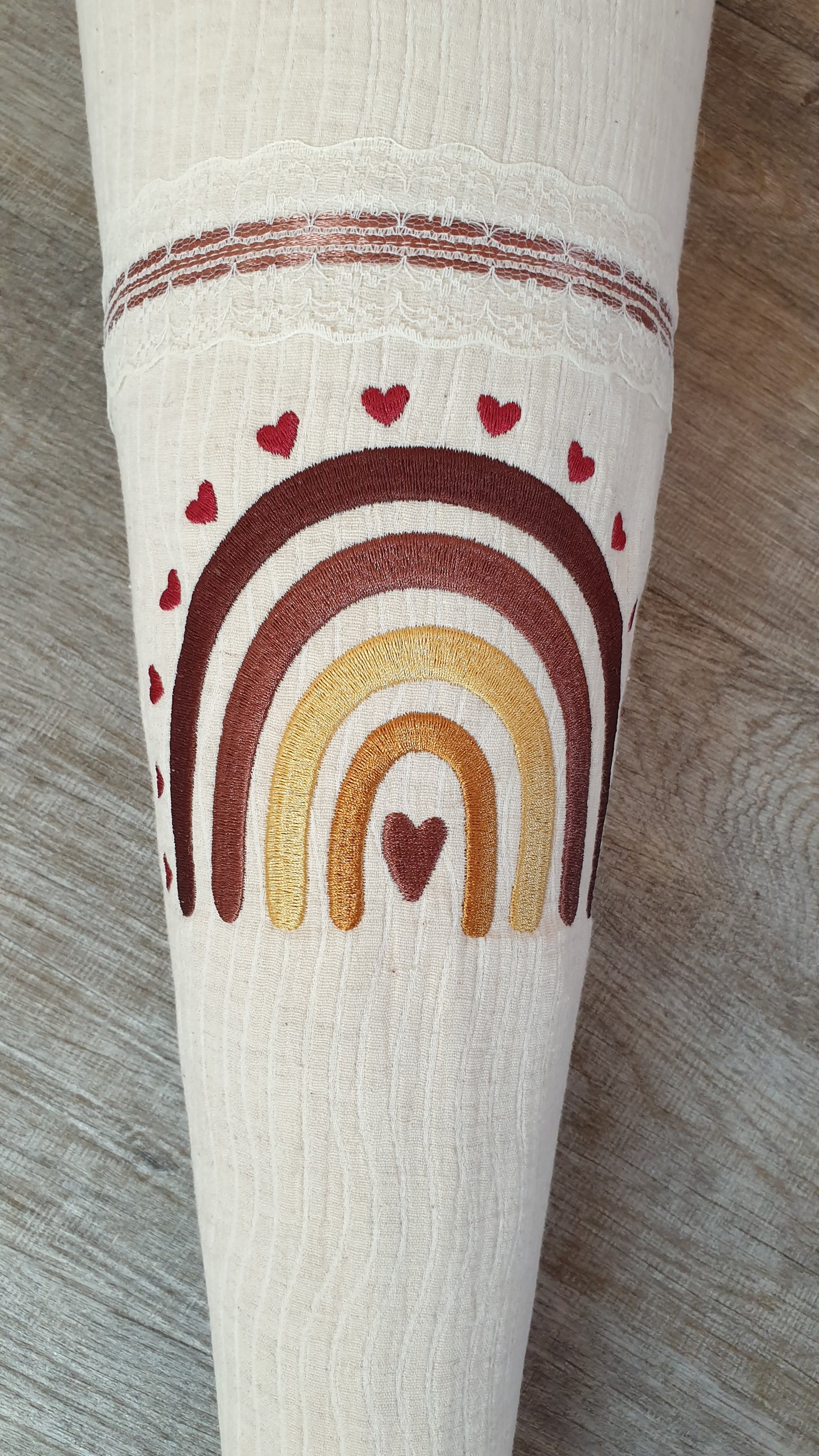 Schultüte- Zuckertüte- Schulkind- Geschwistern & Kitatüten- Regenbogenmotiv- Geschenk- Einschulung- Schulanfang (ohne Rohling).