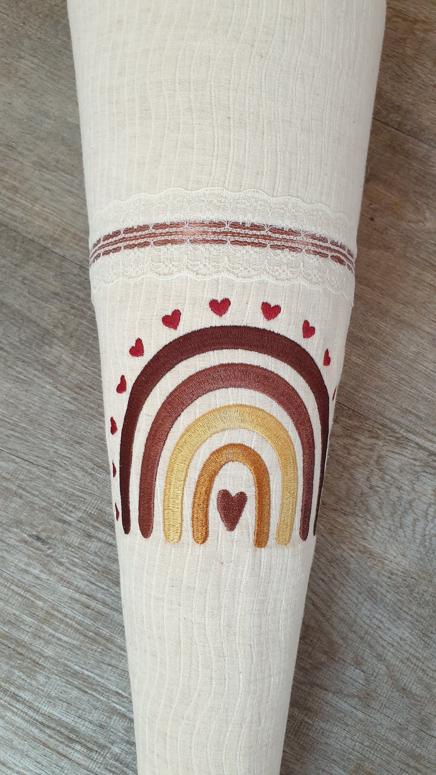 Schultüte- Zuckertüte- Schulkind- Geschwistern & Kitatüten- Regenbogenmotiv- Geschenk- Einschulung- Schulanfang (ohne Rohling).