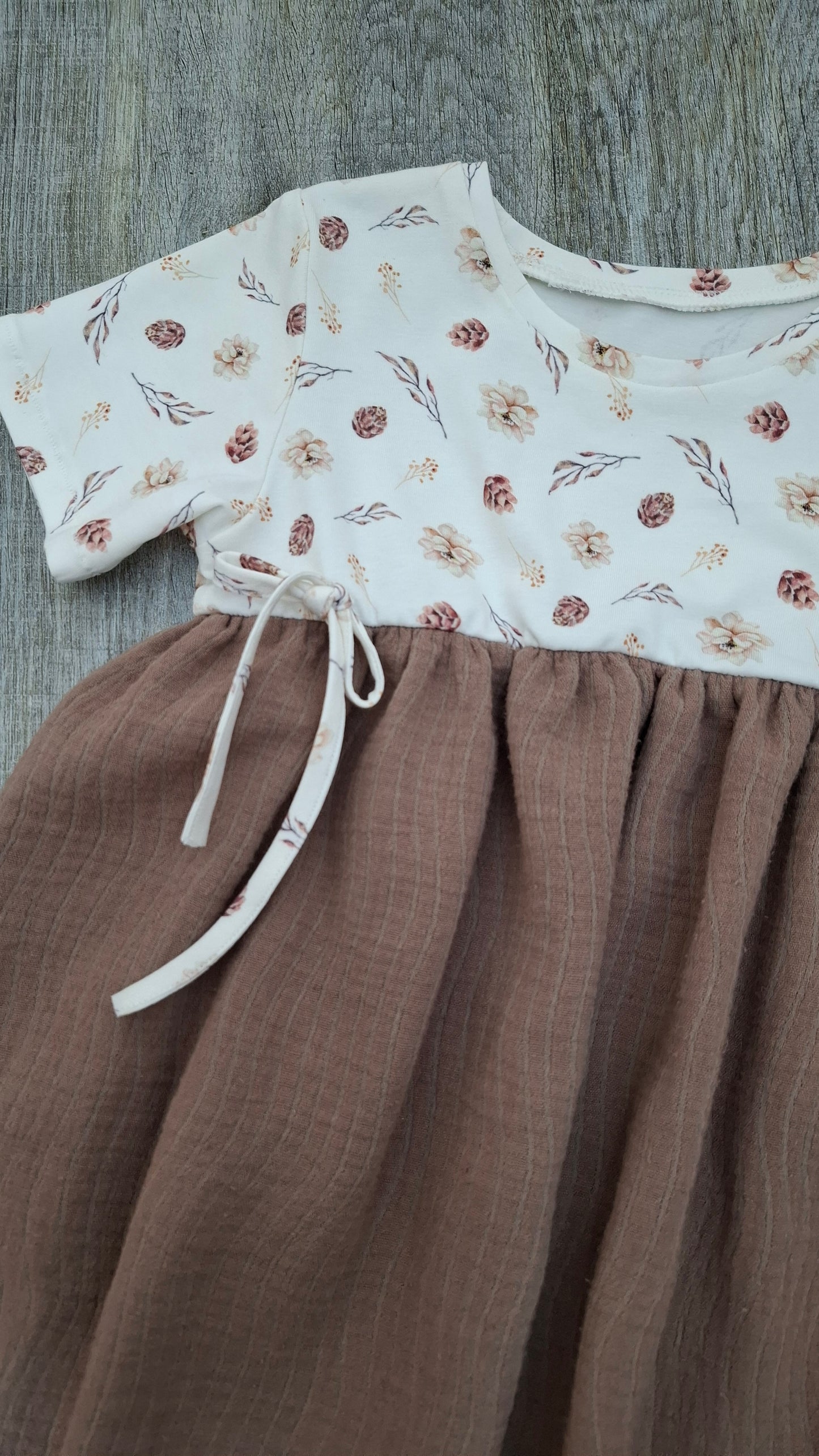 Musselin Jersey Kleid Baby/Kind Babykleid Musselin Kleidchen