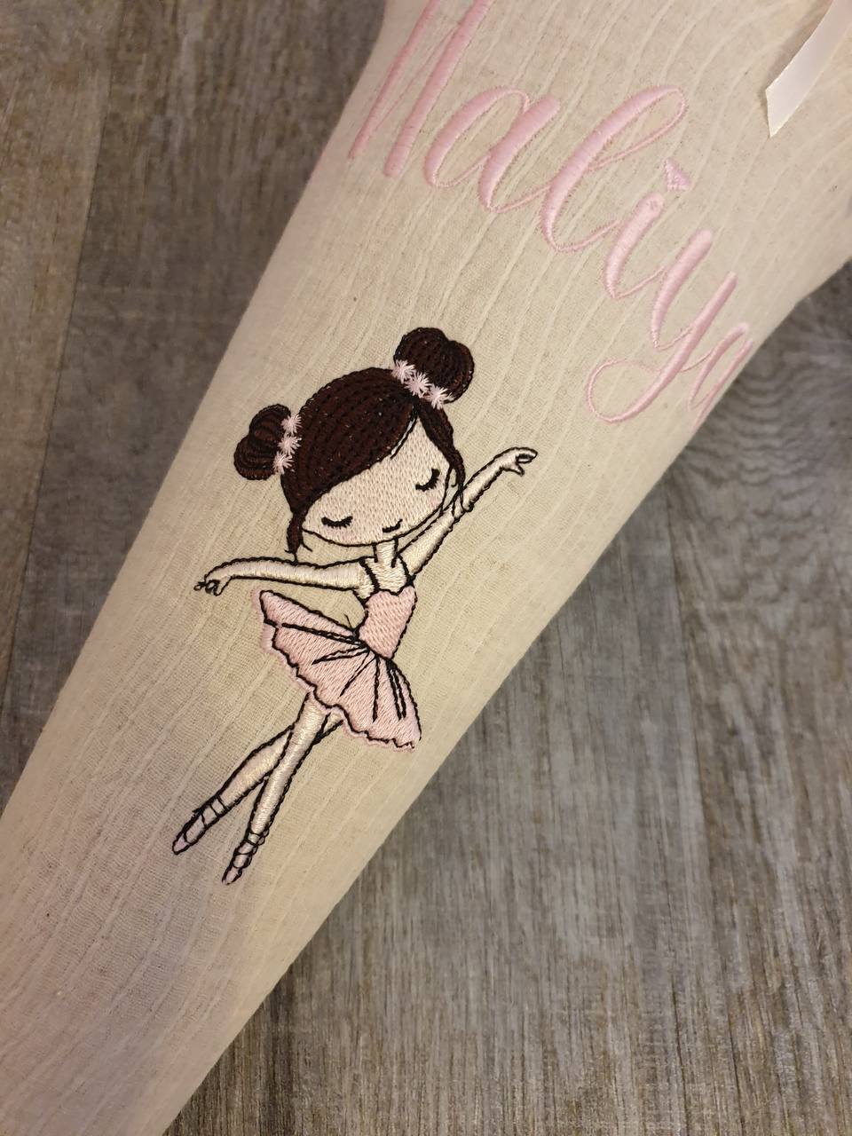 Geschwistertüte Kitatüte Minischultüte Mädchen 35 cm