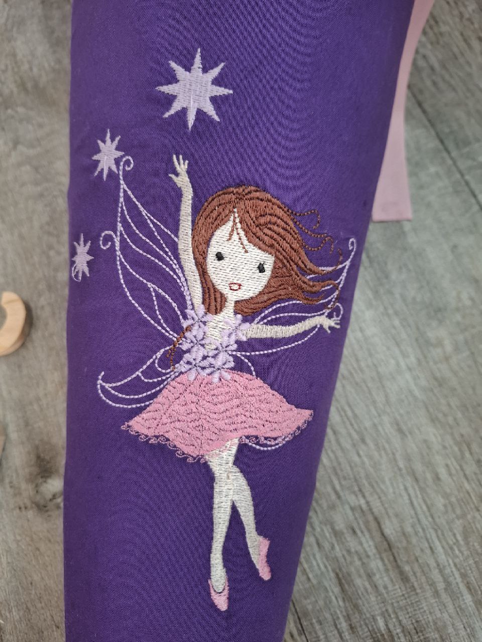 Schultüte, Schule, Geschwistertüten, Einschulung, Ballerina, Balletttänzerin aus Baumwolle (Ohne Rohling).