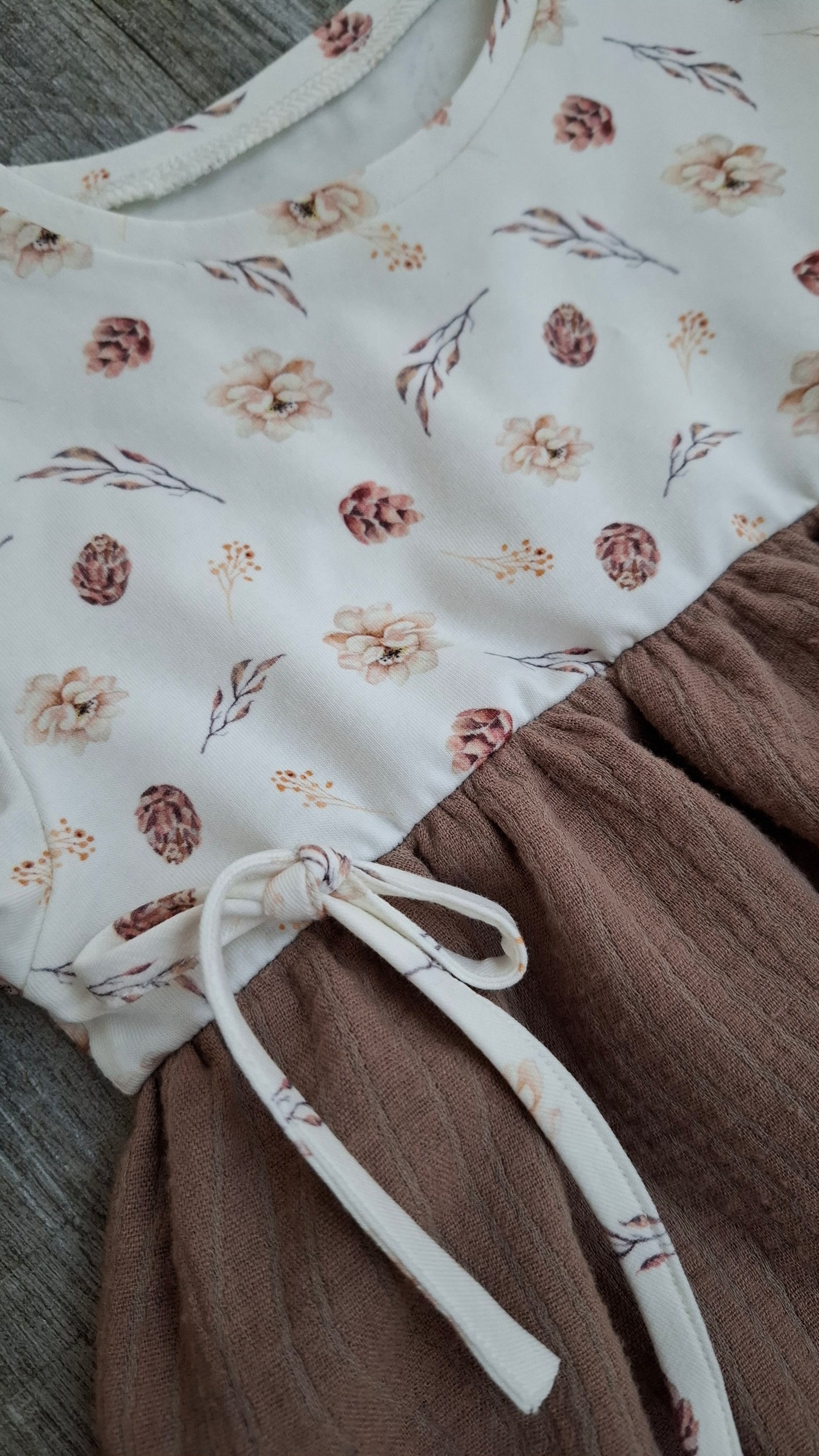 Musselin Jersey Kleid Baby/Kind Babykleid Musselin Kleidchen