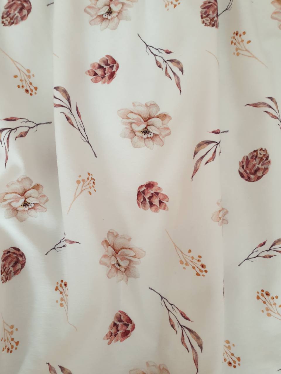 „Mädchen Festkleid mit Blumen • handgemachtes Kinderkleid • Taufe Einschulung Hochzeit • Größe  110 116 122 128“